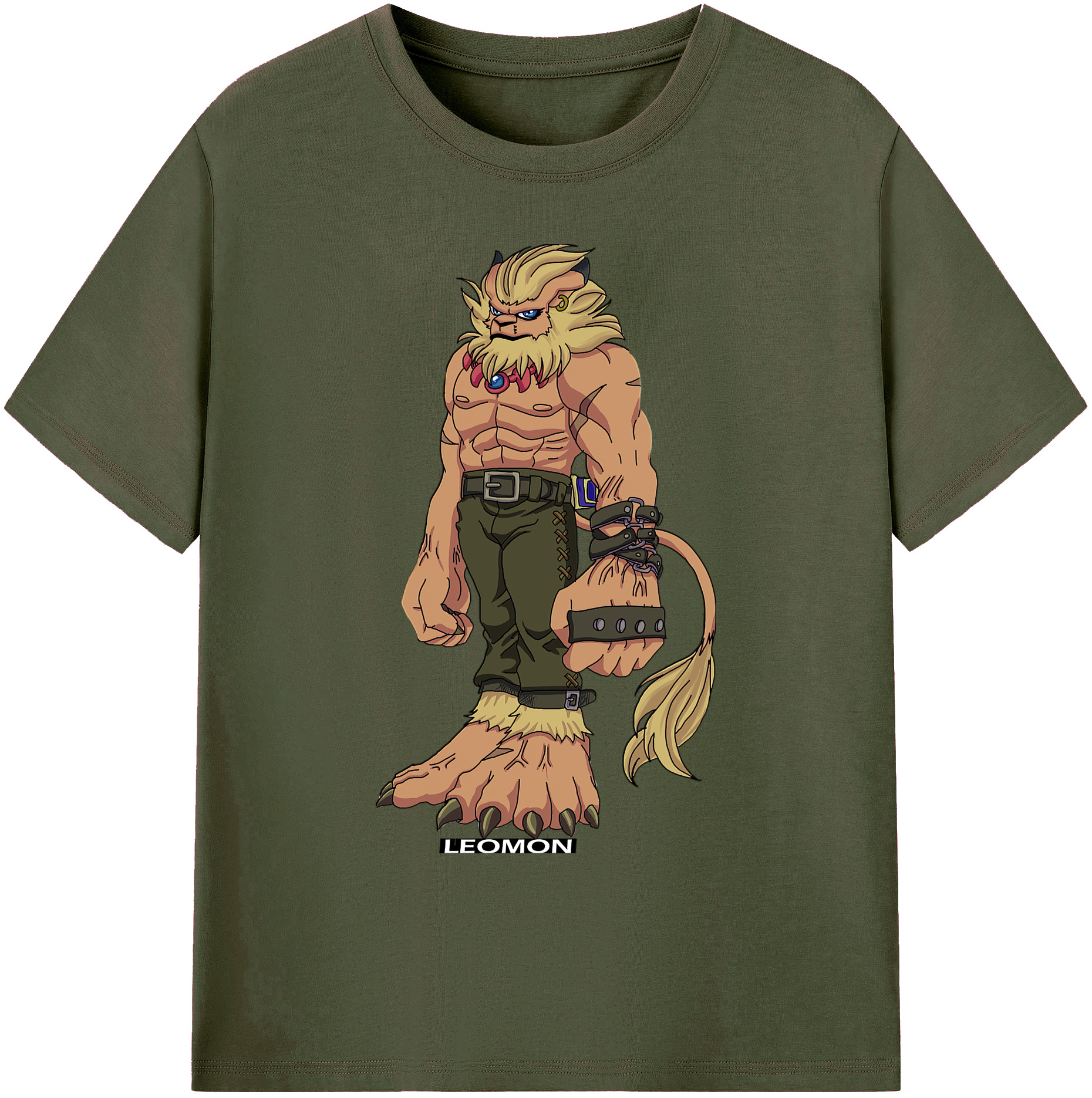 （画像用） Digimon デジタルモンスター/デジモン 綿100％ メンズ半袖Tシャツ｜肌触りやわらか＆通気性